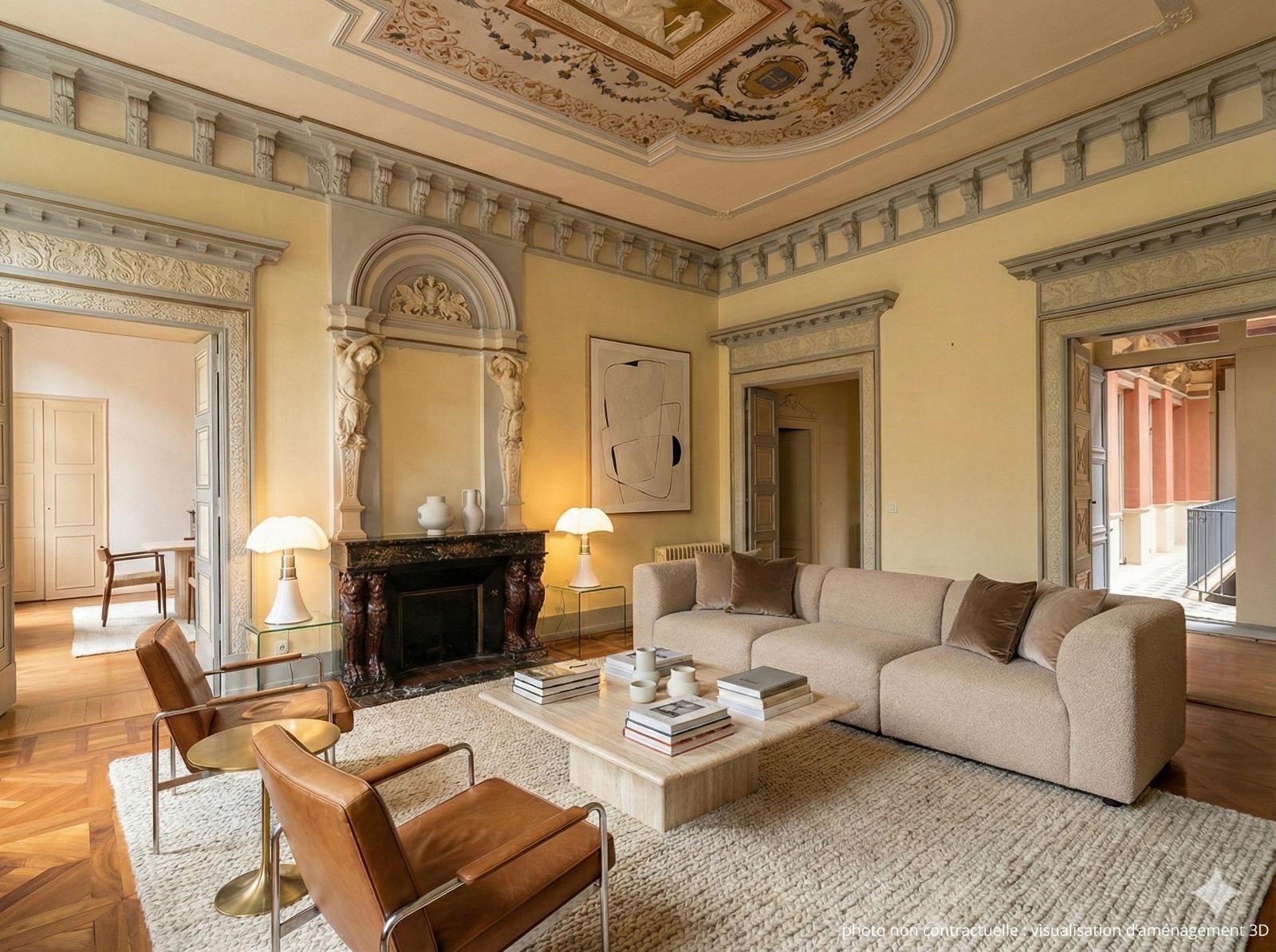 Appartement bourgeois / 5 pièces 152m2